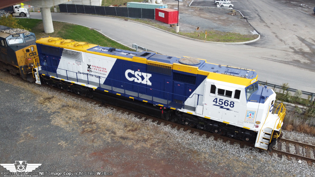 CSX SD70MAC 4568 